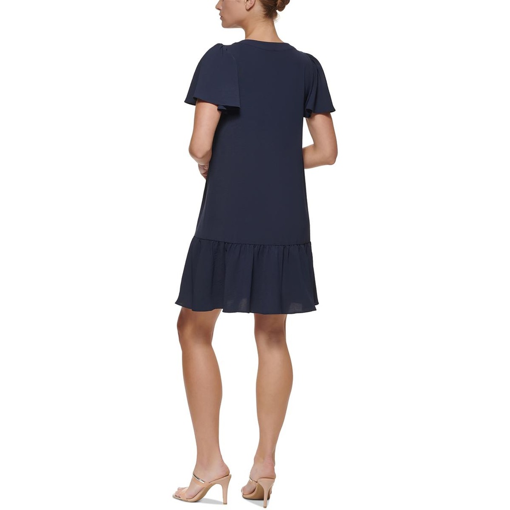 Vestido con botones delanteros