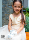 Guantes cortos de raso