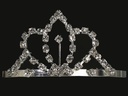 Tiara con peineta de zirconias