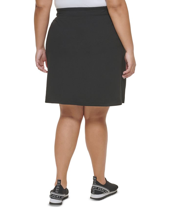 Falda con logo y cordón