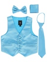 Conjunto de chaleco de 4 piezas