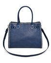 Cartera satchel Westland de piel