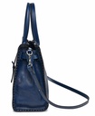 Cartera satchel Westland de piel