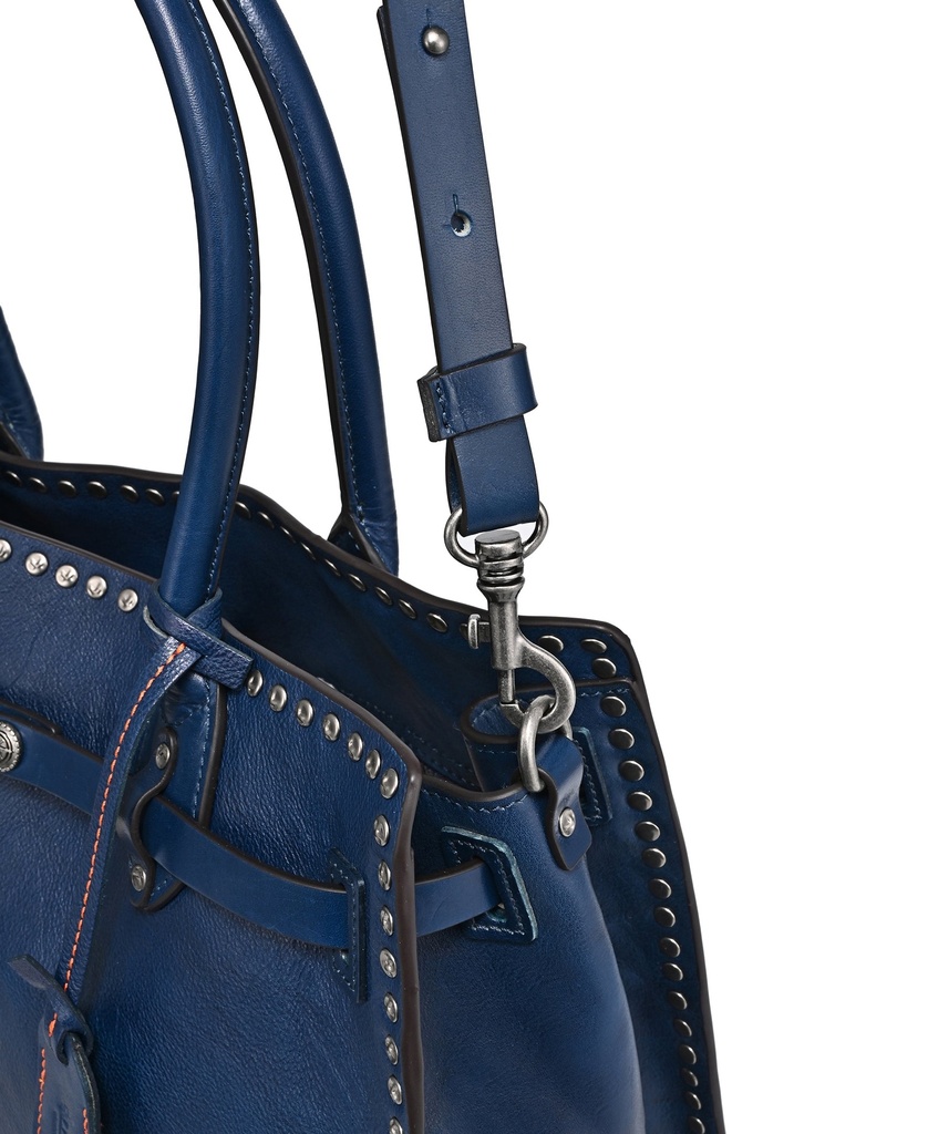 Cartera satchel Westland de piel