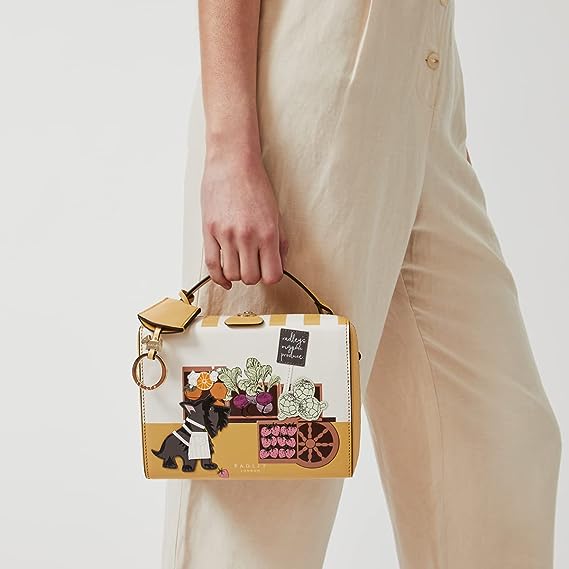 Bolso satchel  Lovely Jubbly en piel