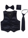 Conjunto de chaleco de 4 piezas