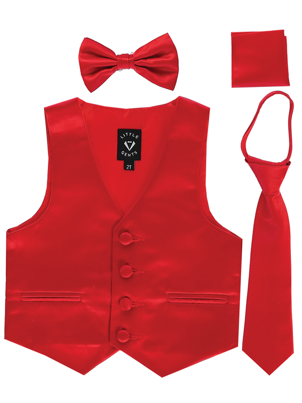 Conjunto de chaleco de 4 piezas