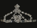 Tiara con peineta de zirconias