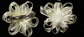 Broche de flor para el cabello