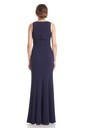 Vestido halter con lazo Leona