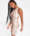 Vestido sin mangas animal print