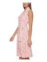 Vestido midi a cuadros