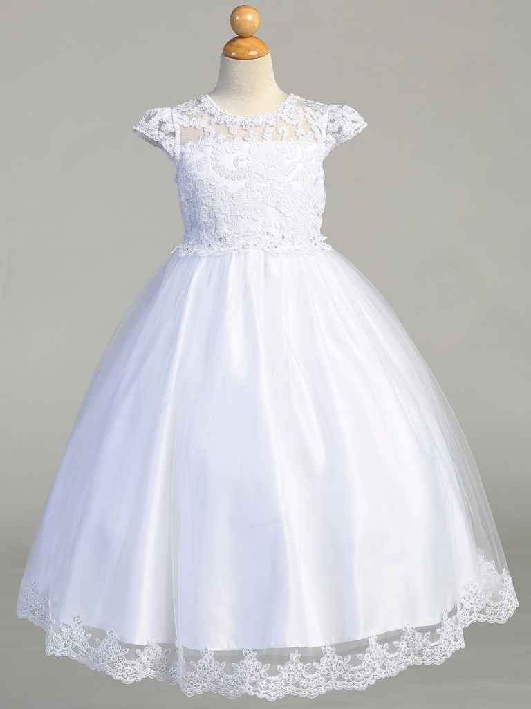 Vestido largo de comunion