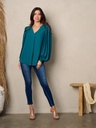 Blusa con manga larga Teal