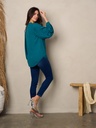 Blusa con manga larga Teal