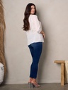Blusa con detalle de perlas
