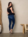Blusa Peplum con volantes