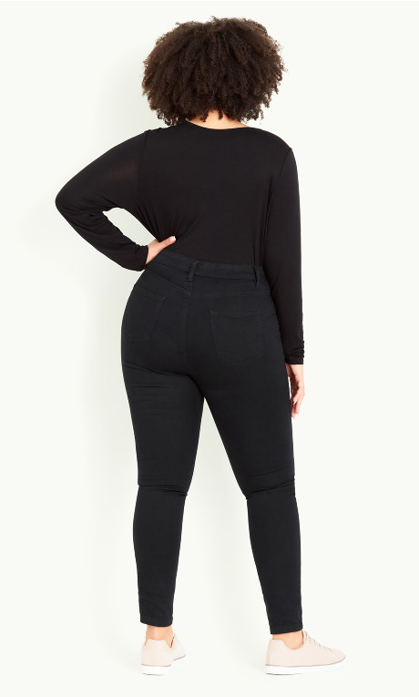 Jeans vaqueros pitillo negros