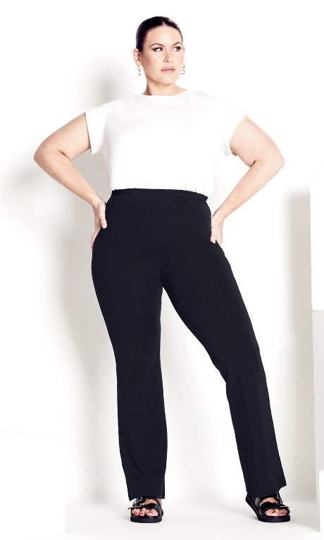 Legging Supima® Bootleg negros