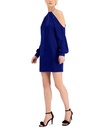 Vestido con adornos de cadena