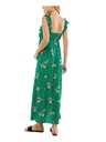 Vestido maxi de cintura imperio