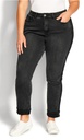 Jeans con ribete en contraste