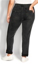 Jeans con ribete en contraste