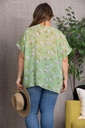 Blusa floral Swiss Dots