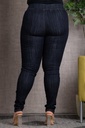 Jeans Skinny Con Cintura Elástica 