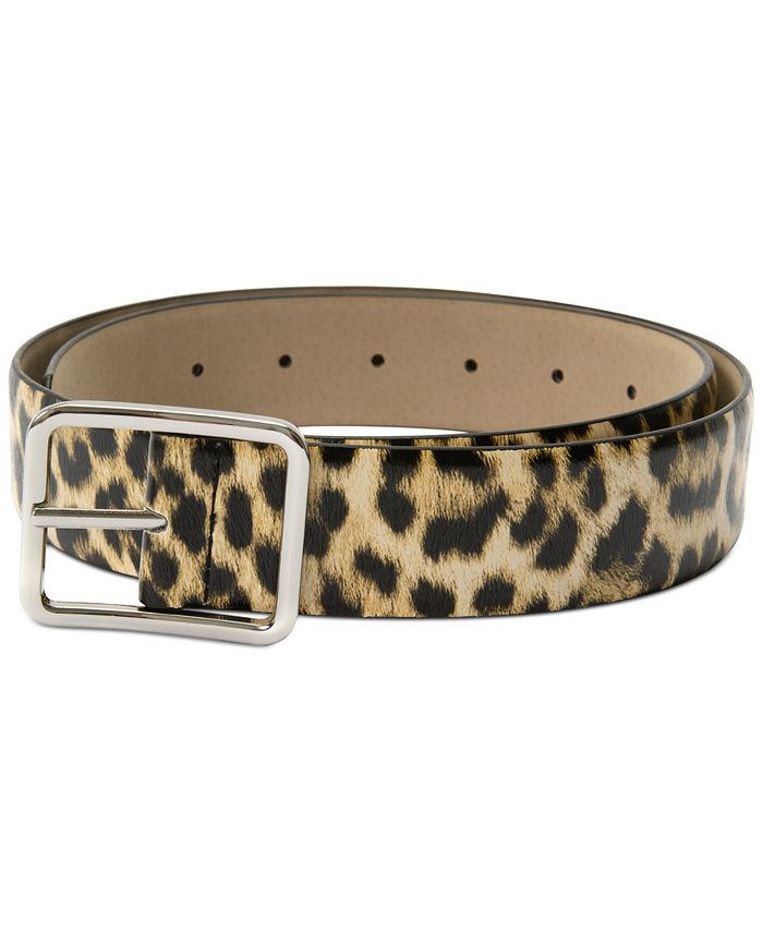 Cinturón animal print belt
