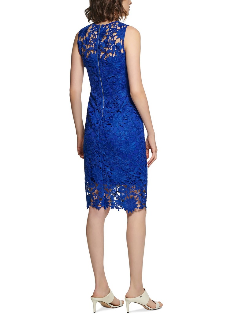 Vestido tubo de encaje