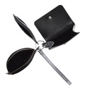 Tarjetero de tres piezas Fosil