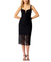 Vestido midi de encaje Adeline