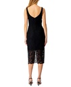 Vestido midi de encaje Adeline