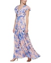 Vestido maxi con estampado floral