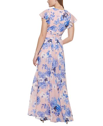 Vestido maxi con estampado floral