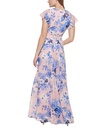 Vestido maxi con estampado floral