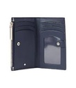 Cartera blegable con cuentas brillantes