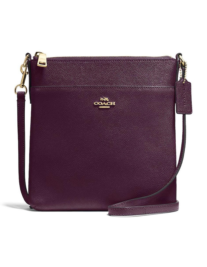 Bolsa  Kitt de piel de grano cruzado