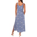 Vestido midi de correa fruncida