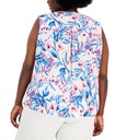 Blusa con estampado floral