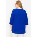 Blusa con mangas enrollables 