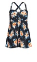 Vestido de baño con estapado Floral