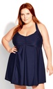Vestido de baño con escote  halter  