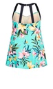 Vestido de baño halter Tropical