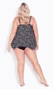 Top tankini de baño Sharkbite Ikat