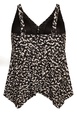 Top tankini de baño Sharkbite Ikat