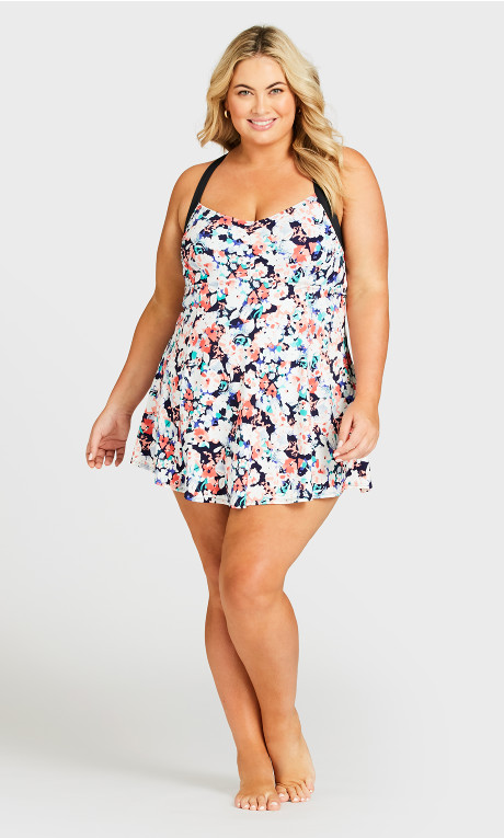 Vestido de baño con cuello halter Montage
