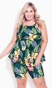 Top tankini halter Tropical