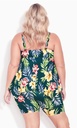 Top tankini halter Tropical